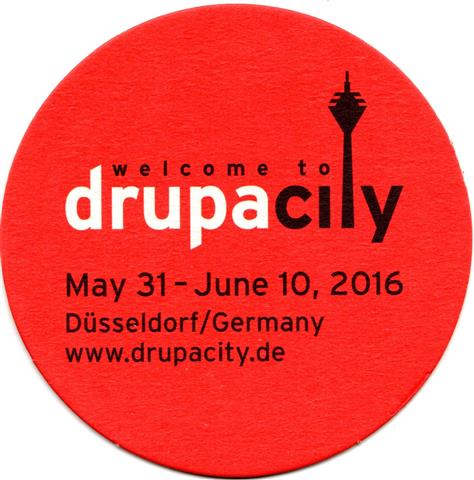d�sseldorf d-nw zum schl�ssel drupa 2b (rund215-drupacity 2016-schwarzrot)